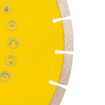 Диск алмазный сегментный GOLD D350*25.4/20*40*2.8*10 асфальт